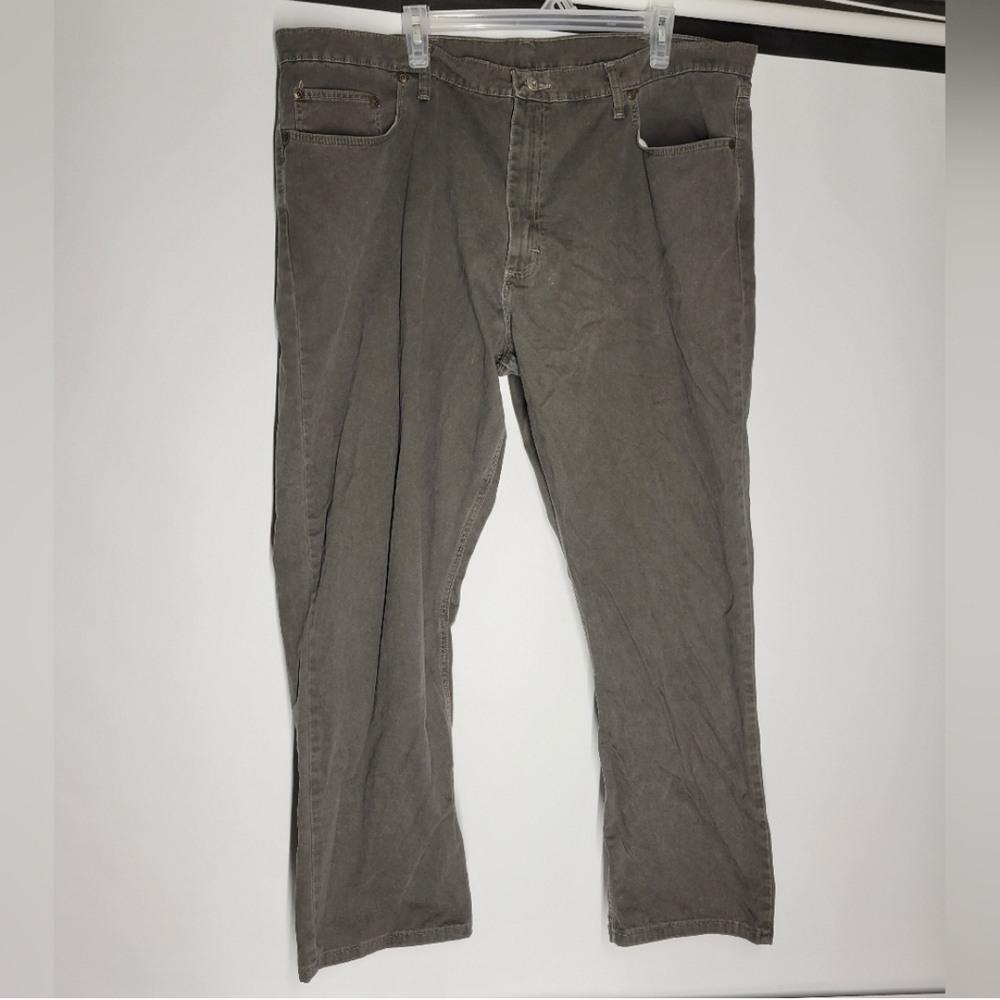 Men's Wrangler Authentic Gray Jeans